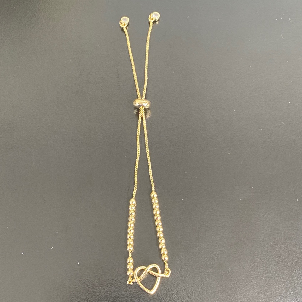 ❣️🆕Joycuff Gold Heart Knot Bracelet